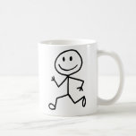Stickman Runner Coffee Mugs