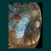 Stickney Crater, Phobos posters