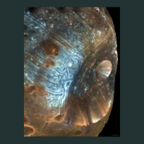 Stickney Crater, Phobos posters