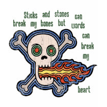 Sticks and Stones t-shirts by kbilltv Sticks and Stones t-shirts