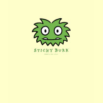 Sticky Burr T-Shirt, Women's (Black)