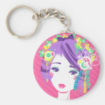 Sticky Geisha keychains