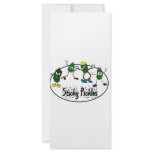 Sticky Pickle Logo Personalized Rack Card