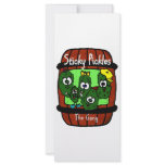 Sticky Pickles Rack Card Template