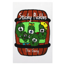 Sticky Pickles stationery by digitalmagic Sticky Pickles stationery