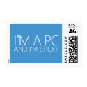 "STICKY" POSTAGE STAMP by imapc "STICKY" POSTAGE STAMP