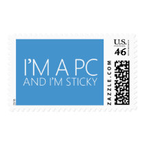 "STICKY" POSTAGE STAMP