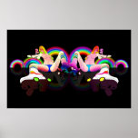 Sticky Rollergirls Poster