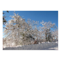 Sticky Snow 26 ~ ATC Business Card Template