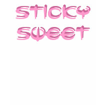 Sticky Sweet Cute T-shirt (Fitted)