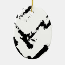 sticsk del partido del zigzag ornamento para reyes magos