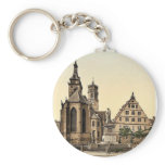 Stiftkirche, Stuttgart, Wurtemburg, Germany rare P Keychain