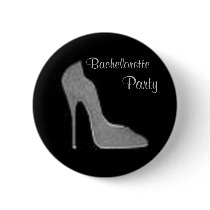 Stiletto Bachelorette Party Button