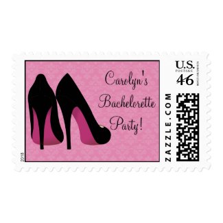 Stiletto Bachelorette Party Postage Stamp