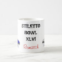 stiletto bowl game day coffee mug mugs