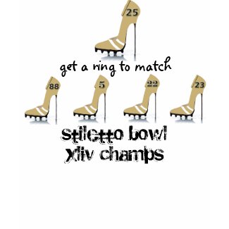 Stiletto Bowl XLIV Champion Tee shirt