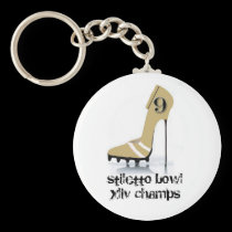 Stiletto Bowl XLIV Championship Keyring keychains
