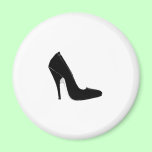 Stiletto Heel Right Side Black White The MUSEUM Za magnets