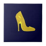 Stiletto Heel Right Side Yellow  The MUSEUM Zazz tiles