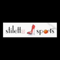 Stiletto Sports Official bumper stickers