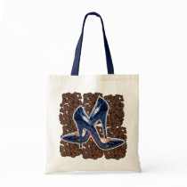 Stiletto's Brown Cat Spots Tote Bag