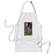 Still A Vase With Daisies And Anemones By Vincent Apron
