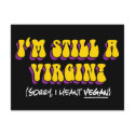 Still A Virgin Postcard by InsideOut_Tees Still A Virgin Postcard