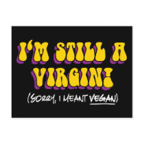 Still A Virgin Postcard by InsideOut_Tees Still A Virgin Postcard