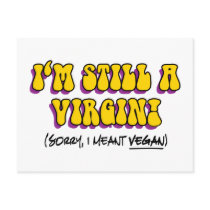 Still A Virgin Postcard by InsideOut_Tees Still A Virgin Postcard