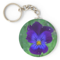 Still Alive Pansy Keychain