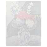 Still Delft Vase With Flowers By Paul Cézanne letterhead