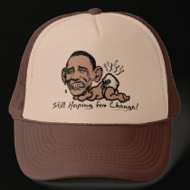 Still Hoping for Change Anti-Obama Gear hats