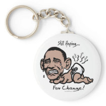 Still Hoping for Change Anti-Obama Gear Keychains