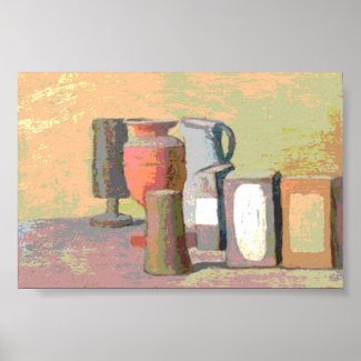 Still Life Boxes Print