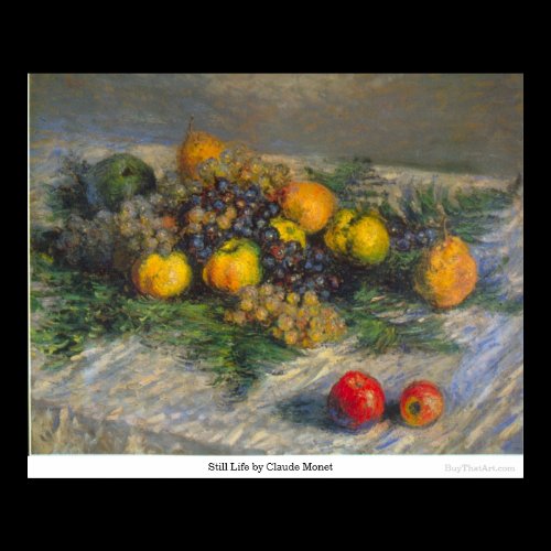 Still Life by Claude Monet Print