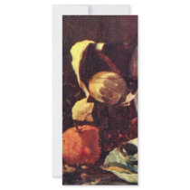 Still Life By Kalf Willem (Best Quality) Rack Card Design
