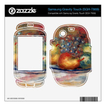 Still Life by Pierre Renoir Samsung Gravity Touch Skins