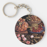 Still Life by Vincenzo Campi Key Chain