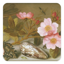 Still life depicting flowers sticker