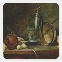 Still life: Fast Day Menu, 1731 Stickers