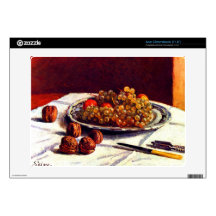Still life, grapes and nuts by Alfred Sisley Decal For Acer Chromebook