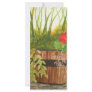 still life in a bucket custom rack card