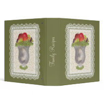 Still Life in Mercury Glass Custom Recipe Binder