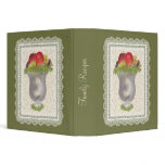 Still Life in Mercury Glass Custom Recipe Binder