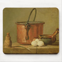 Still Life of Cooking Utensils, Cauldron Mouse Pads