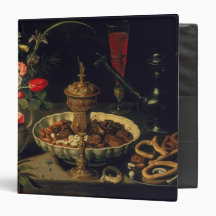 Still Life of Flowers and Dried Fruit, 1611 Binder