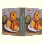Still Life, Quince, Apples, Pears by Paul Cezanne Vinyl Binders