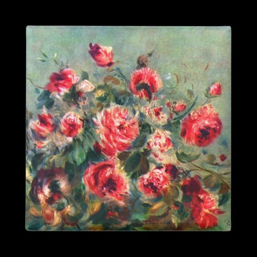 Still life roses of Vargemont by Claude Monet Refrigerator Magnet