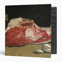 Still Life, the Joint of Meat, 1864 Vinyl Binder