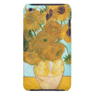 Still Life - Vase with Twelve Sunflowers van Gogh iPod Touch Cover